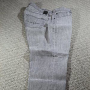 Agave Denim Gringo Size 36x28 Classic Straight Fit Grey Jeans
